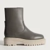 HOFF Bottes Et Bottines*BOTTE EN CUIR OFFICE GRIS