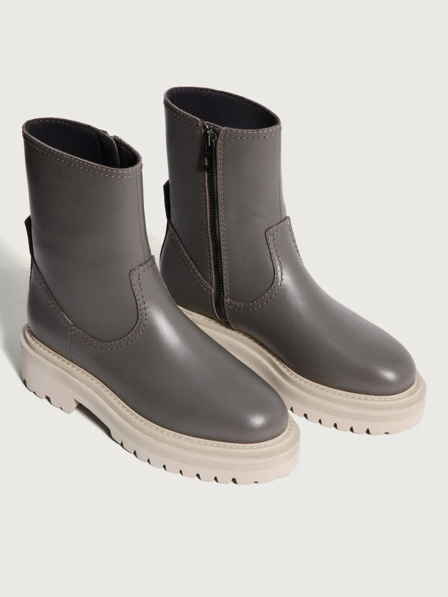 botte_en_cuir_office_gris_5.webp HOFF Bottes Et Bottines*BOTTE EN CUIR OFFICE GRIS