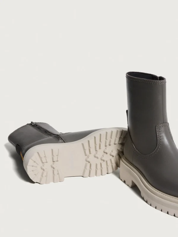 HOFF Bottes Et Bottines*BOTTE EN CUIR OFFICE GRIS