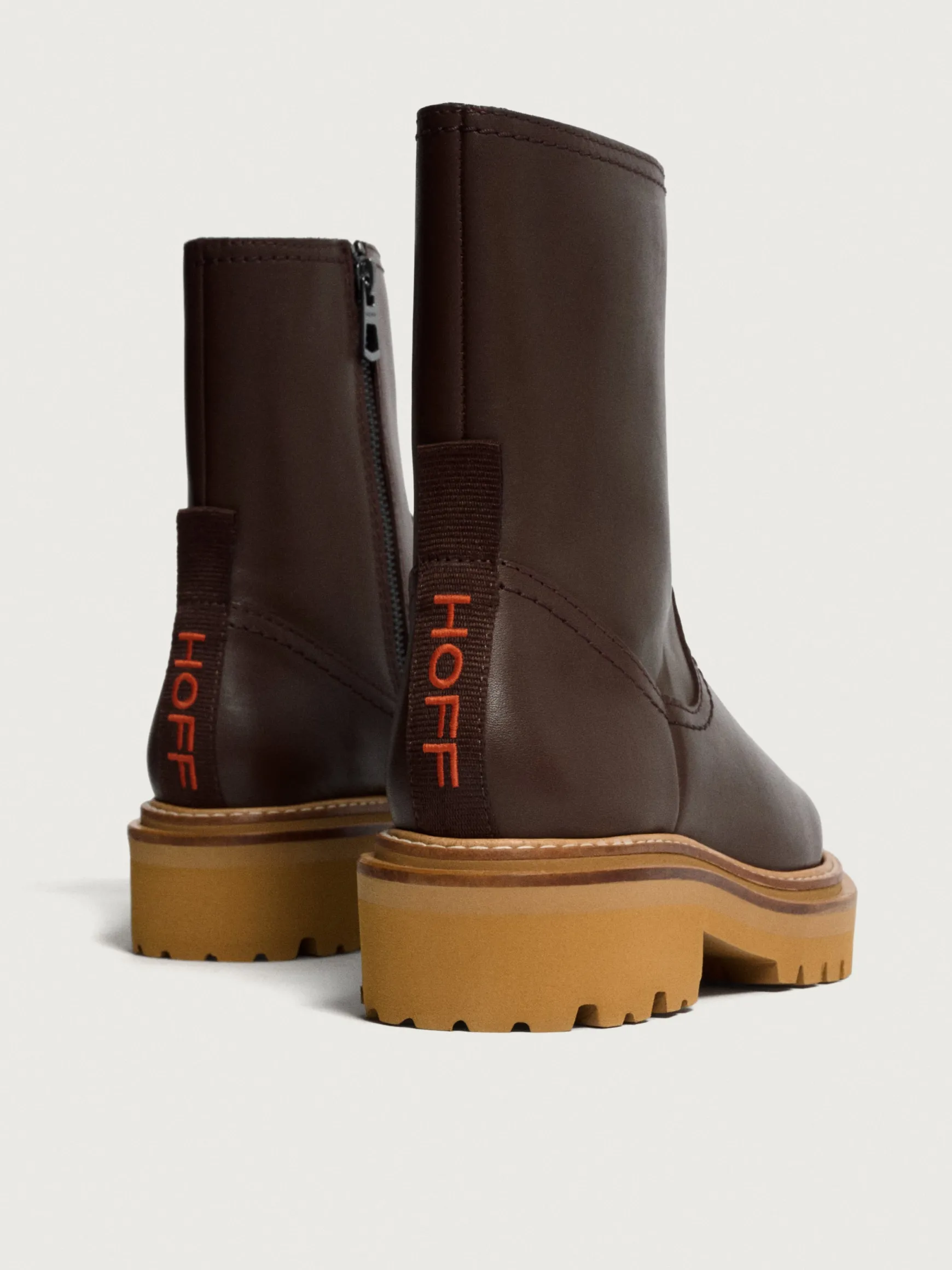 botte_en_cuir_office_marron_4.webp HOFF Bottes Et Bottines*BOTTE EN CUIR OFFICE MARRON