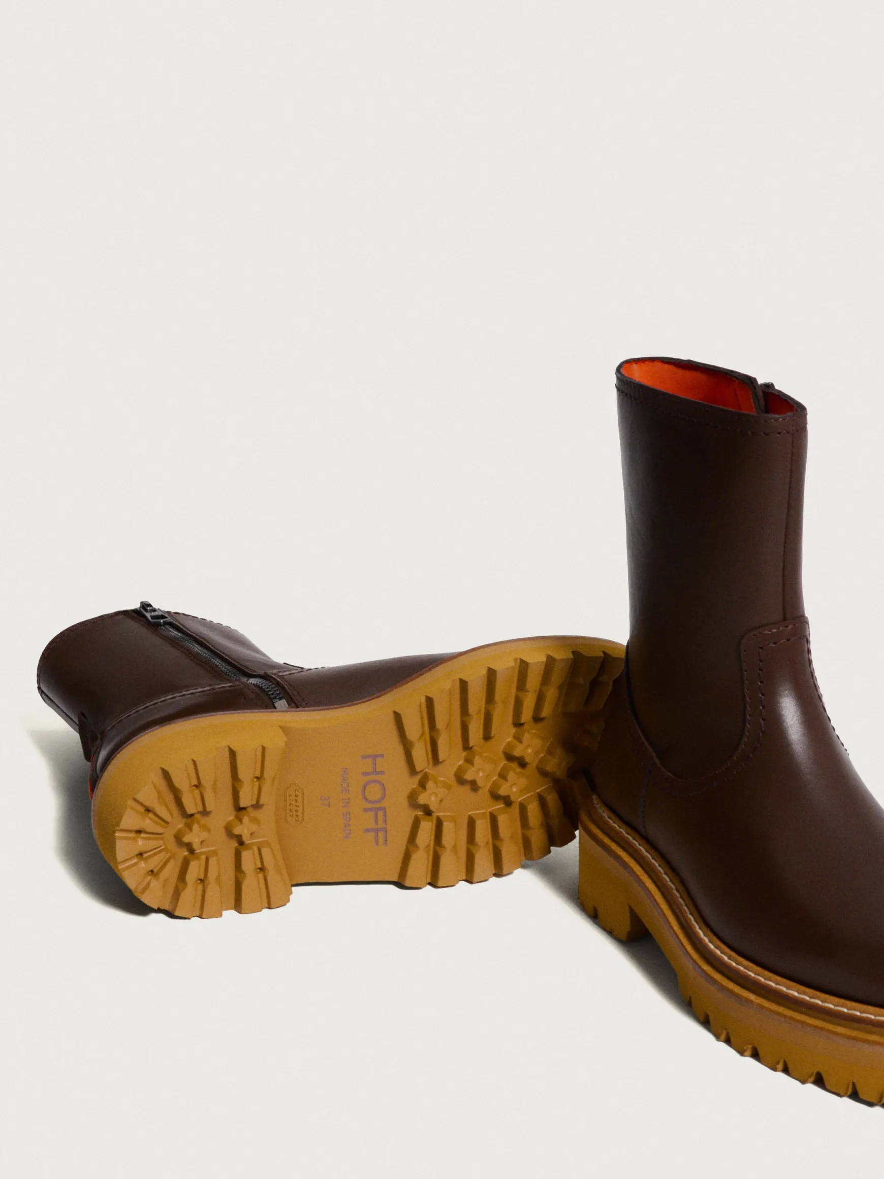 botte_en_cuir_office_marron_8.webp HOFF Bottes Et Bottines*BOTTE EN CUIR OFFICE MARRON