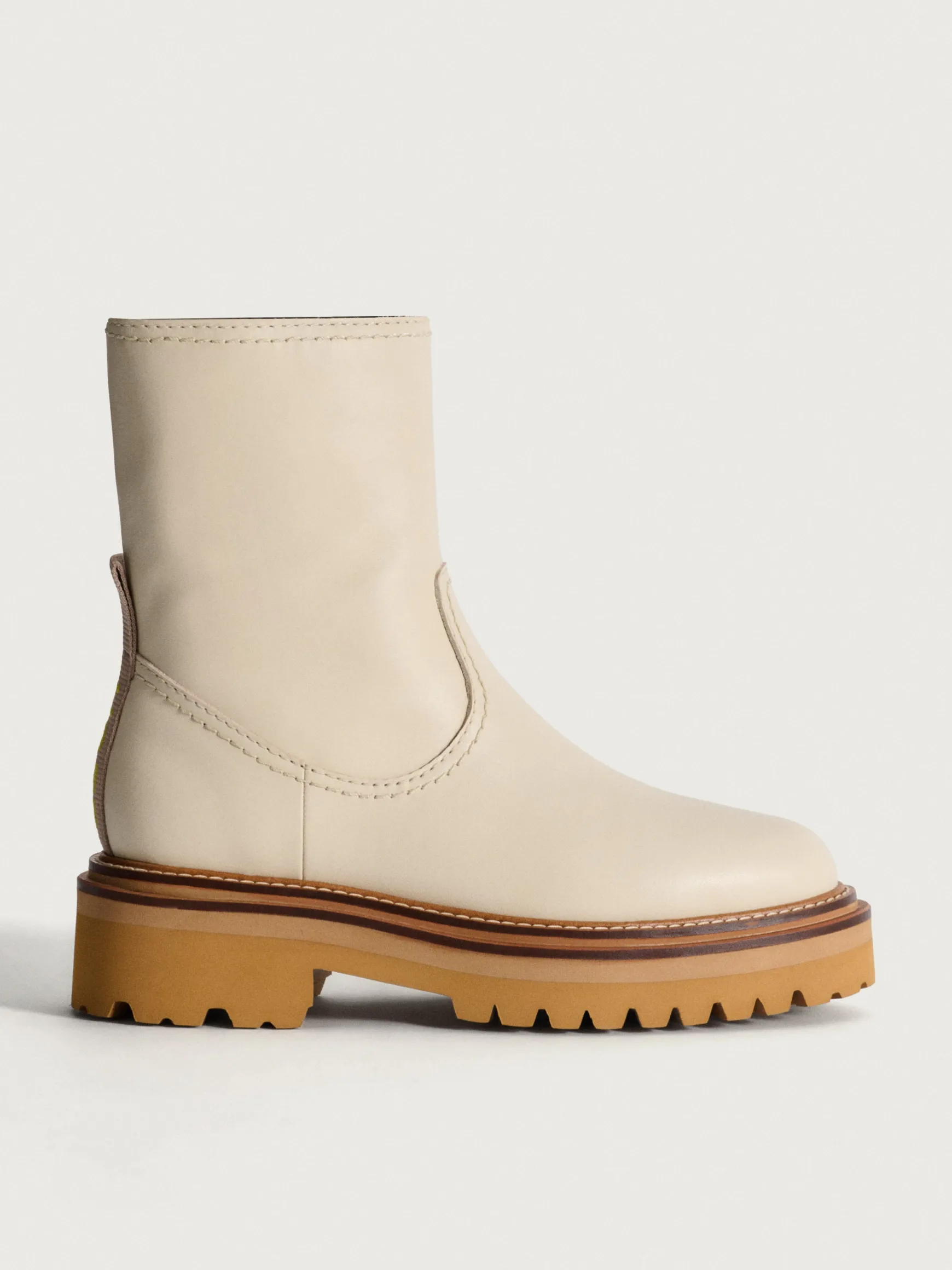botte_en_cuir_office_off_white_4.webp HOFF Bottes Et Bottines*BOTTE EN CUIR OFFICE OFF WHITE