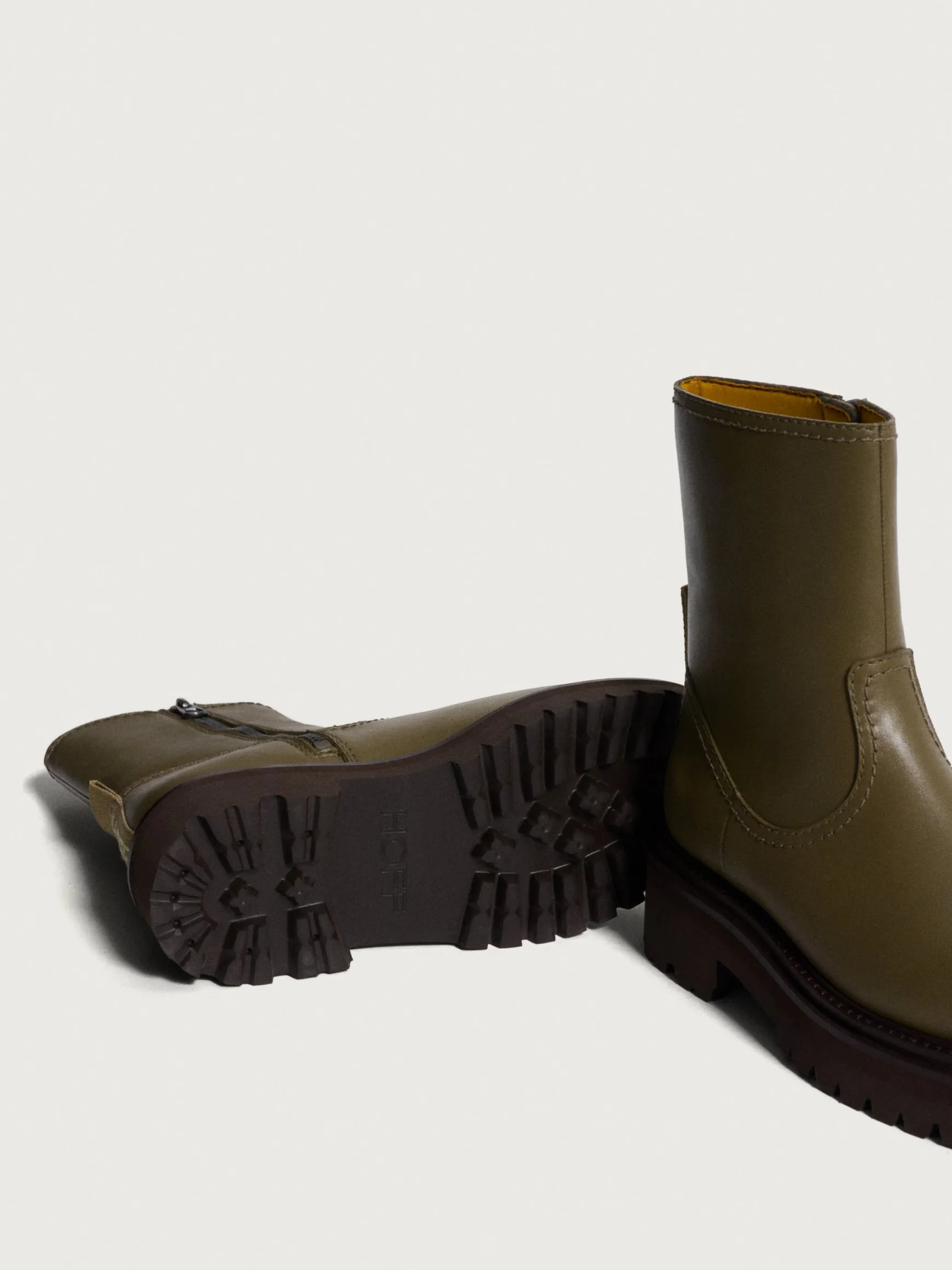 botte_en_cuir_office_vert_6.webp HOFF Bottes Et Bottines*BOTTE EN CUIR OFFICE VERT