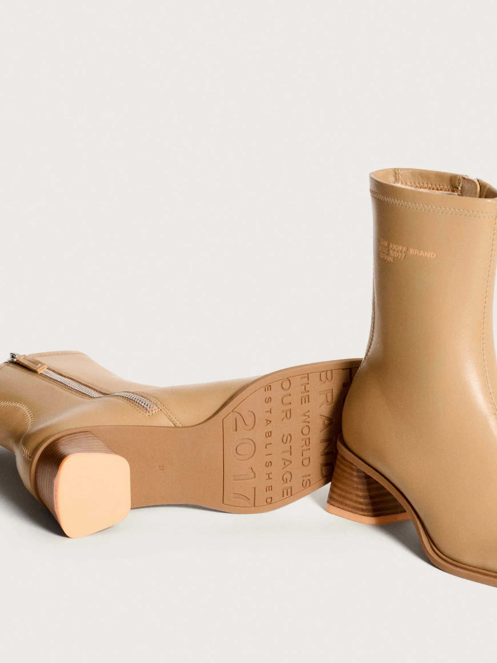 bottine__talon_date_beige_3.webp HOFF Bottes Et Bottines*BOTTINE À TALON DATE BEIGE