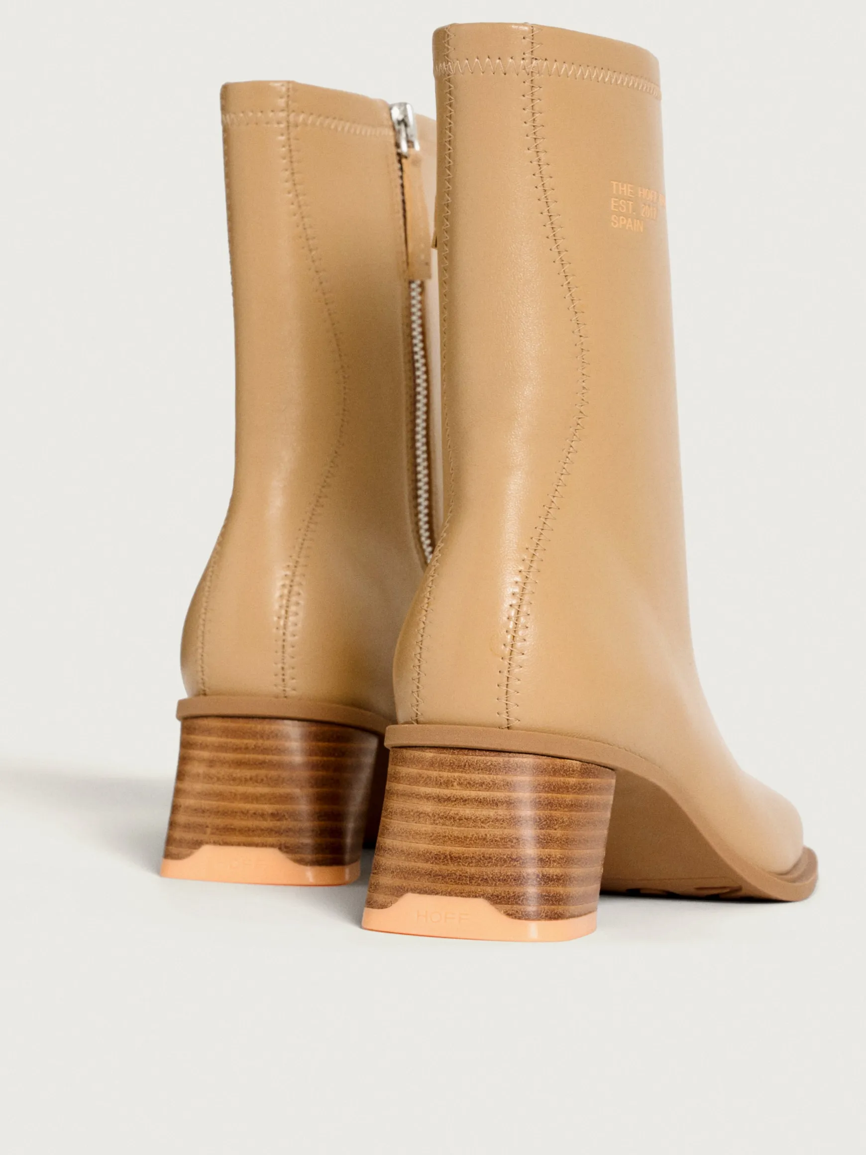 bottine__talon_date_beige_6.webp HOFF Bottes Et Bottines*BOTTINE À TALON DATE BEIGE