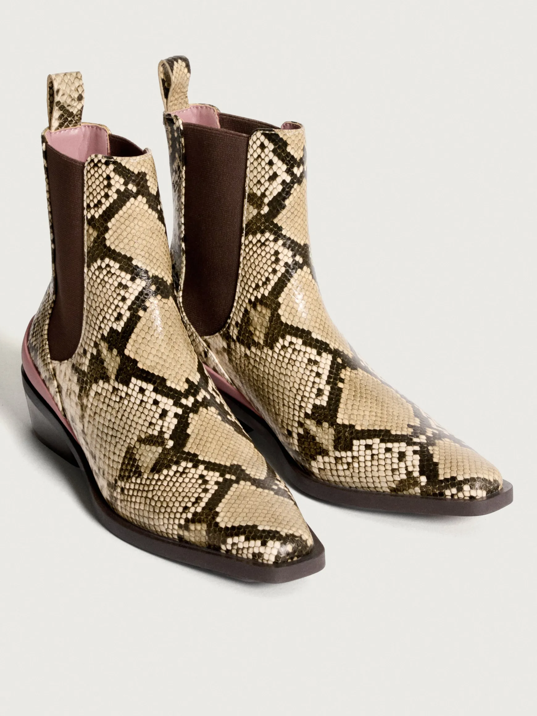 bottine_cowboy_rodeo_beige_5.webp HOFF Bottes Et Bottines*BOTTINE COWBOY RODEO BEIGE