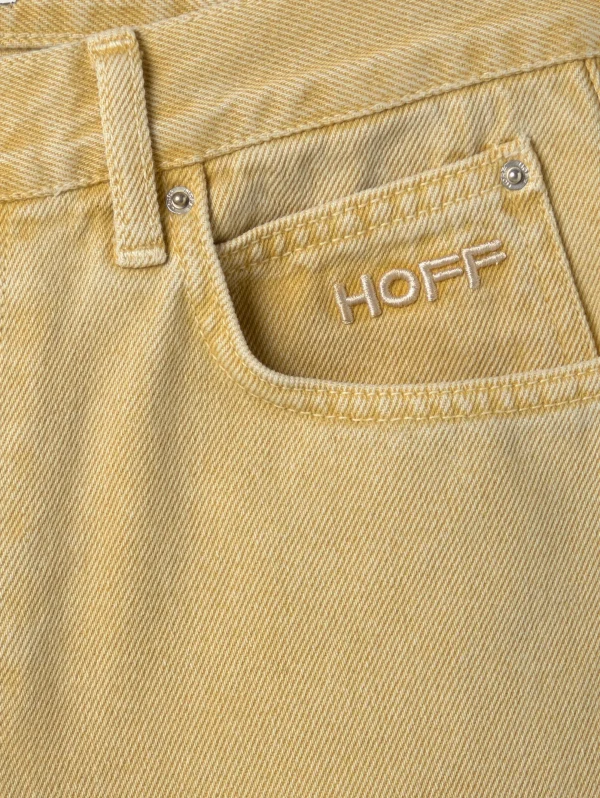 HOFF Pantalons*DENIM MOUTARDE