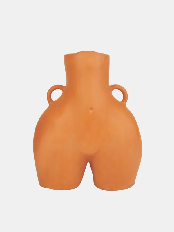 HOFF Déco | Déco*LOVE HANDLES VASE ORANGE