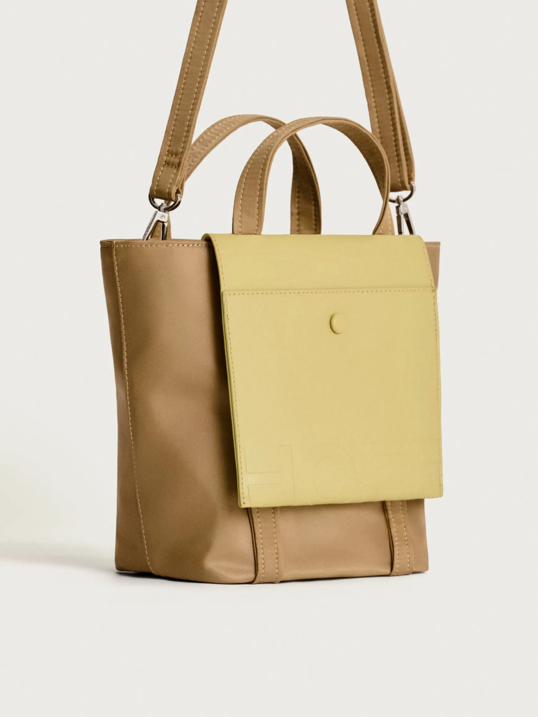 mini_shopper_nylon_daily_kaki_2.webp HOFF Nylon | Sac À Main*MINI SHOPPER NYLON DAILY KAKI