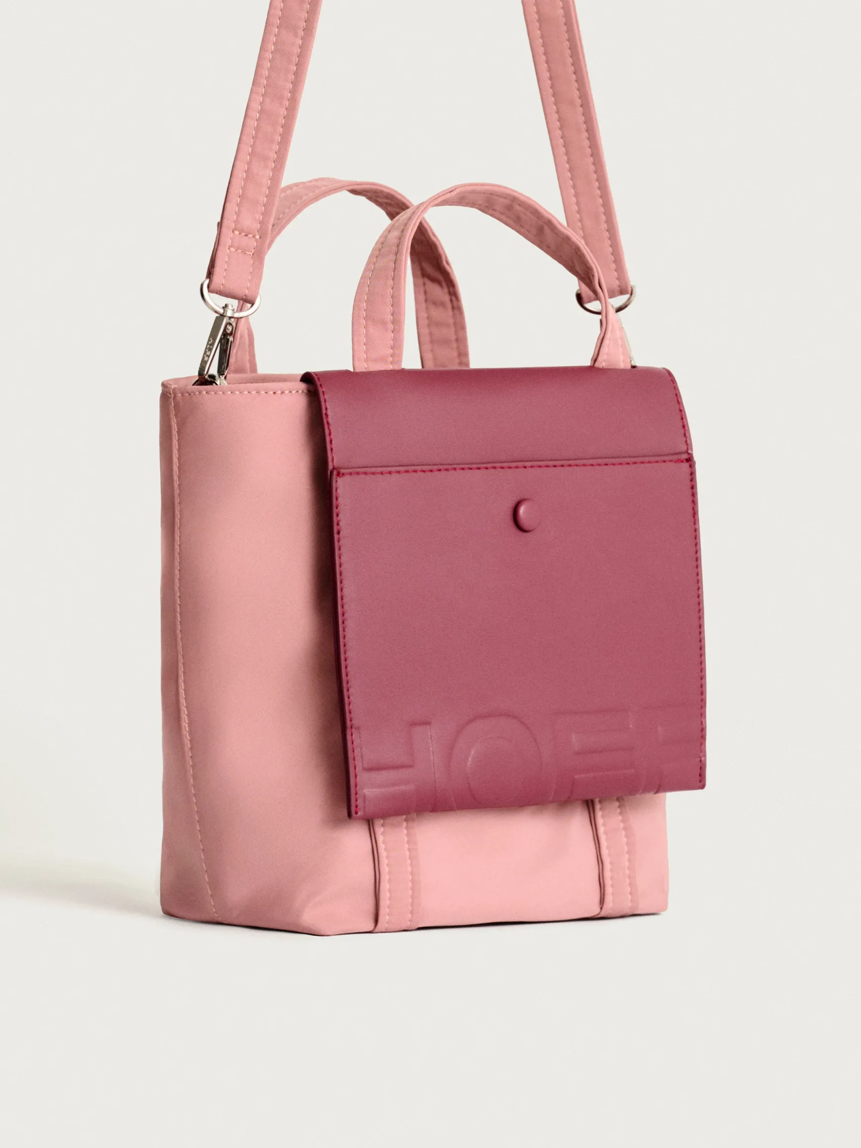 mini_shopper_nylon_daily_rose_5.webp HOFF Nylon | Sac À Main*MINI SHOPPER NYLON DAILY ROSE