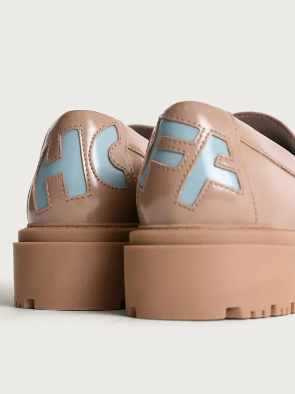 HOFF Chaussure Plate*MOCASSIN SCHOOL TAUPE