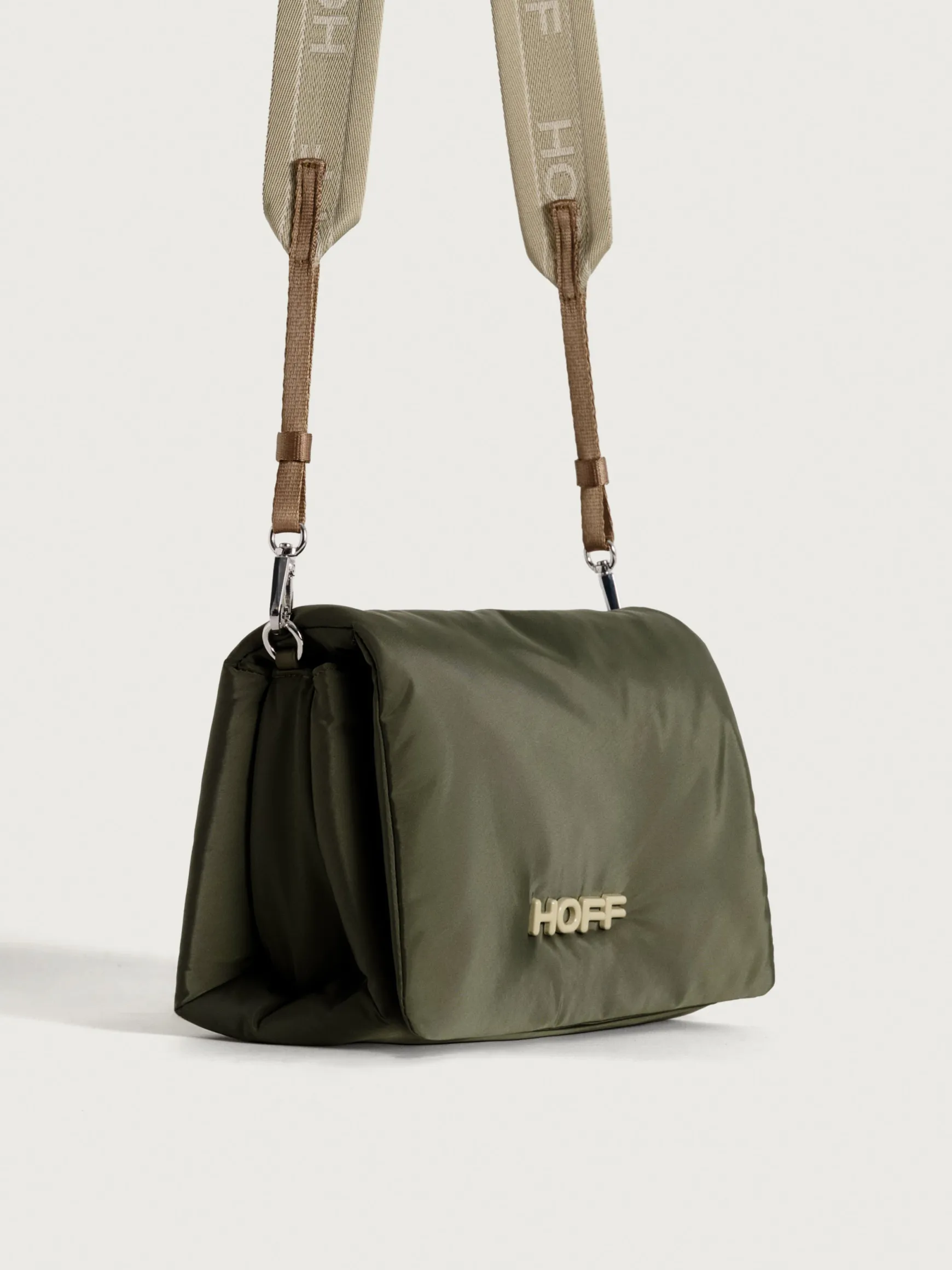 sac_bandouilire_everest_nylon_vert_fonc_2.webp HOFF Nylon | Sacs À Bandoulière*SAC BANDOUILIÈRE EVEREST NYLON VERT FONCÉ