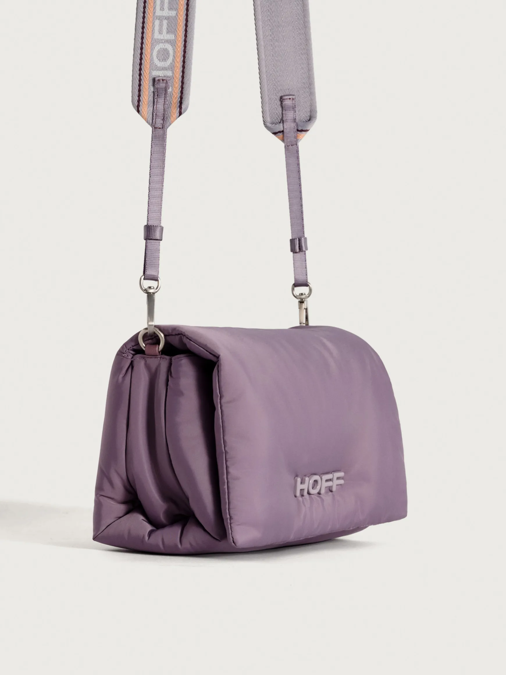 sac_bandoulire_everest_nylon_violet_5.webp HOFF Nylon | Sacs À Bandoulière*SAC BANDOULIÈRE EVEREST NYLON VIOLET