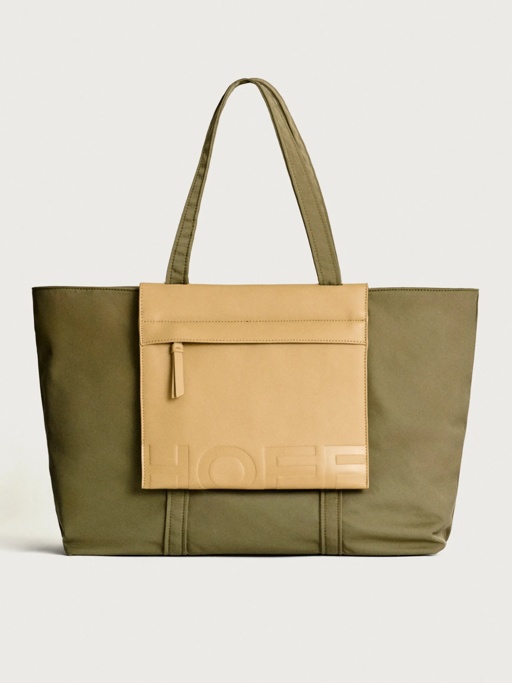 shopper_nylon_daily_kaki_5.webp HOFF Nylon | Sac À Main*SHOPPER NYLON DAILY KAKI